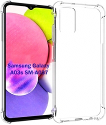 Панель Anti-Shock BeCover для Samsung Galaxy A03s SM-A037 (706959) Clear  Панель Anti-Shock BeCover для Samsung Galaxy A03s SM-A037 (706959) Clear