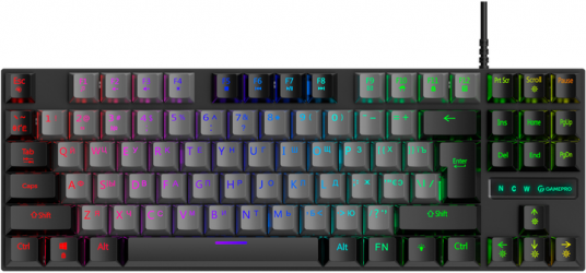 Клавіатура дротова GamePro Blue Switch LED USB (MK100B) Клавіатура дротова GamePro Blue Switch LED USB (MK100B)