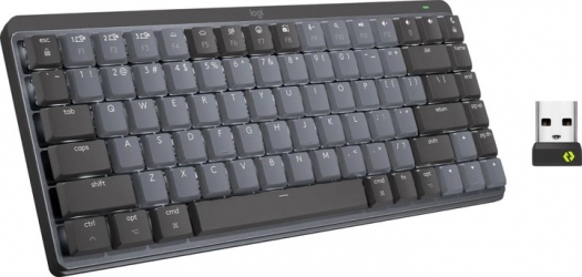 Клавіатура бездротова Logitech MX Mechanical Mini Minimalist Graphite (920-010782) Клавіатура бездротова Logitech MX Mechanical Mini Minimalist Graphite (920-010782)