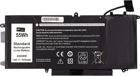 Акумулятор PowerPlant для ноутбуків DELL Latitude 13 7389 (K5XWW) 7.6В 7270 мА·год (NB441716)