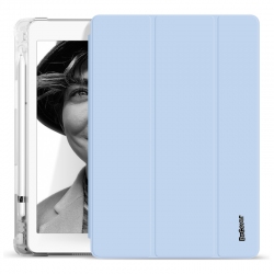 Обкладинка BeCover Soft TPU з кріпленням Apple Pencil для Apple iPad mini 6 2021 (706757) Light Blue