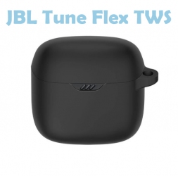 Чохол для навушників Silicon BeCover для JBL Tune Flex TWS (709585) Black