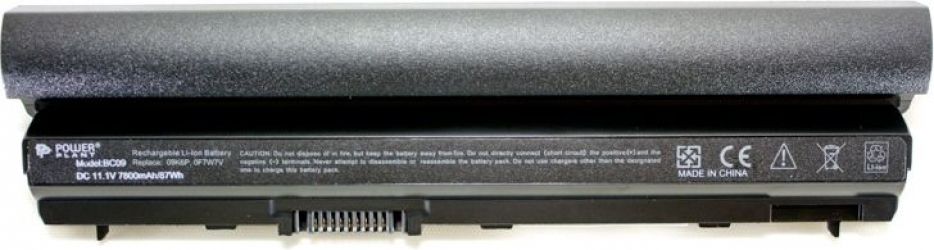 Акумулятор PowerPlant для Dell Latitude E6220 Black (11.1V/7800mAh/9 Cells) (NB00000266)