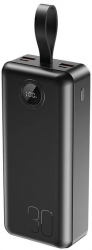 УМБ XO PR240 30000mAh PD20W + QC22.5W (PR240_Black) Black