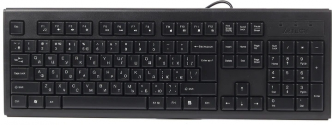 Клавиатура проводная A4Tech KR-83 USB (4711421805964)