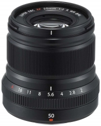 Объектив Fujifilm XF 50 mm f/2.0 R WR Black