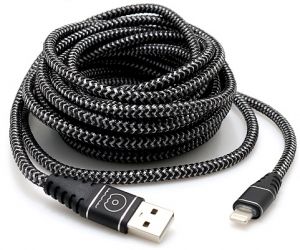 Кабель USB WUW X68 lightning 5m 1A Black Кабель USB WUW X68 lightning 5m 1A Black