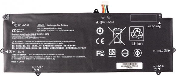 Аккумулятор PowerPlant для HP Pro X2 612 G2 series (SE04XL) 7.7V 5400mAh (NB462421)