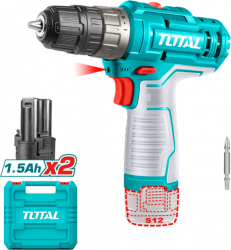 Аккумуляторный шуруповерт Total TDLI12202 Аккумуляторный шуруповерт Total TDLI12202