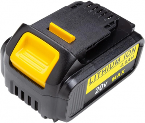 Акумулятор PowerPlant для шуруповертів та електроінструментів DeWALT 20V 4.0Ah Li-ion (DCB182)