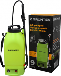 Обприскувач акумуляторний Gruntek BS-9-3B Lithium (296009163)