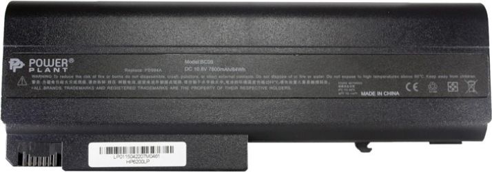 Акумулятор PowerPlant HSTNN-UB08 для HP Business Notebook 6510b (10.8V/7800mAh/9 Cells) (NB00000241)