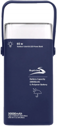 УМБ Aspiring Vigor 30 30000 mAh PD 65W (VG65PD) Blue  УМБ Aspiring Vigor 30 30000 mAh PD 65W (VG65PD) Blue