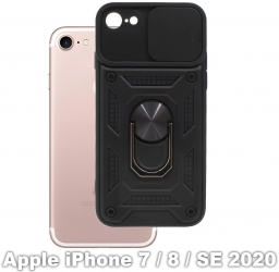 Панель BeCover Military для ple iPhone 7 / 8 / SE 2020 (709948) Black Панель BeCover Military для ple iPhone 7 / 8 / SE 2020 (709948) Black