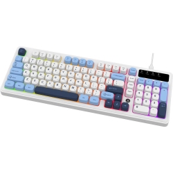 Клавиатура проводная Ajazz AF98 USB (AF98-GB) White-Blue