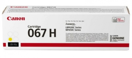Тонер CANON 067H  (5103C002AA) Yellow