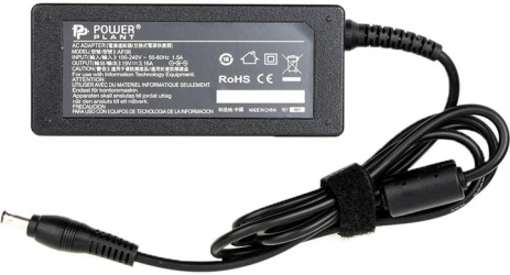 Блок питания PowerPlant для ноутбука Samsung (19 V 60 W 3.16 A) (SA60F5530)