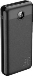УМБ Veger L30 30000 mAh 20W PD/QC3.0 Black