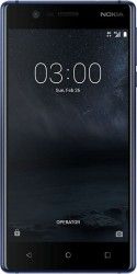 Мобильный телефон Nokia 3 Dual Sim Tempered Blue Мобильный телефон Nokia 3 Dual Sim Tempered Blue