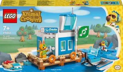 Конструктор LEGO Animal Crossing Літайте з Dodo Airlines 292 деталі (77051)