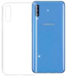 Ультратонка накладка Air Case Samsung A705 (A70) Transparent