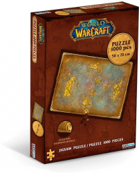 Пазлы ABYstyle World of Warcraft 1000 pieces Azeroth's map (Карта Азерота) (ABYJDP011)