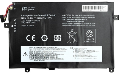 Акумулятор PowerPlant для ноутбуків Lenovo Thinkpad E470 (01AV411)