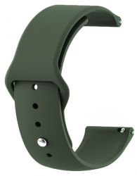 Ремінець BeCover для Xiaomi Amazfit Bip/Bip Lite/Bip S Lite/GTR 42mm/GTS/TicWatch S2/TicWatch E (706204) Khaki