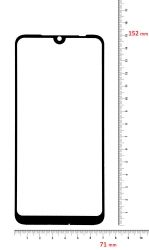 Защитное стекло BeCover для Xiaomi Redmi 7 (703681) Black