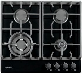 Варильна поверхня газова Pyramida PFG 647 BLACK LUXE Варильна поверхня газова Pyramida PFG 647 BLACK LUXE
