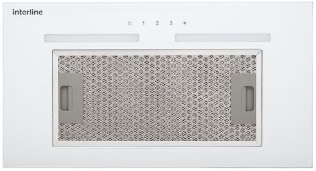 Вытяжка Interline SWAY WH A/60 GL/S