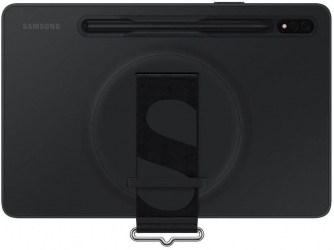 Чехол Samsung Strap Cover для Samsung Galaxy Tab S7/ S8 (EF-GX700CBEGRU) Black  Чехол Samsung Strap Cover для Samsung Galaxy Tab S7/ S8 (EF-GX700CBEGRU) Black