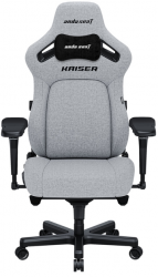 Кресло геймерское Anda Seat Kaiser 4 Size L (AD12YDDC-L-20-G-CF) Gray Linen Fabric  Кресло геймерское Anda Seat Kaiser 4 Size L (AD12YDDC-L-20-G-CF) Gray Linen Fabric