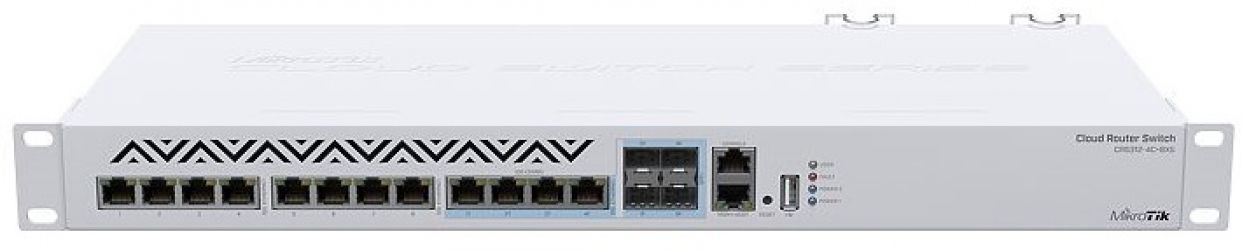 Коммутатор MikroTik CRS312-4C+8XG-RM Коммутатор MikroTik CRS312-4C+8XG-RM