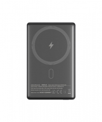 УМБ Sigma mobile X-power 10000mAh Magnetic wireless 15W PD+QC 20W MagSafe (SI10A7QL-MAG) Grey