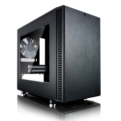 Корпус Fractal Design Define Nano S Window (FD-CA-DEF-NANO-S-BK-W) Black 