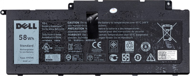 Акумулятор PowerPlant для ноутбуків DELL Inspiron 17 7737 (F7HVR) 14.8V 58Wh (NB440764)