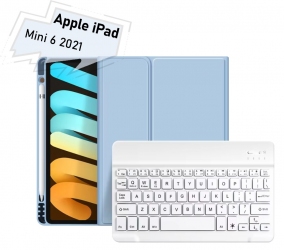 Чехол-клавиатура BeCover для Apple iPad Mini 6 2021 (712989) Light Blue Чехол-клавиатура BeCover для Apple iPad Mini 6 2021 (712989) Light Blue