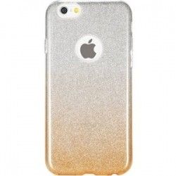 Накладка Remax Glitter Silicon Case iPhone 7 Gold