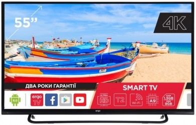Телевізор Ergo LE55CU6500AK Телевізор Ergo LE55CU6500AK