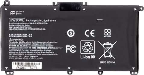 Аккумулятор PowerPlant для ноутбуков HP 255 G8 (HW03XL) 11.4V 3500mAh (NB462087)
