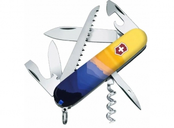 Ніж Victorinox CAMPER UKRAINE Гірський пейзаж Vx13613.7_T3190pw