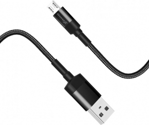 Кабель Grand-X USB-micro USB 3A 1 м (FM-03) Black Кабель Grand-X USB-micro USB 3A 1 м (FM-03) Black