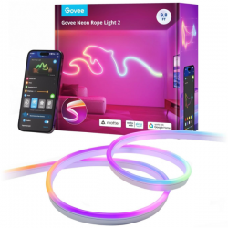 Лента светодиодная умная Govee H61D3 Neon Rope Light 2, 3м, RGBIC, WI-FI/Bluetooth (H61D3301) Лента светодиодная умная Govee H61D3 Neon Rope Light 2, 3м, RGBIC, WI-FI/Bluetooth (H61D3301)