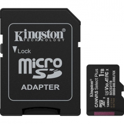 Карта пам'яті Kingston Canvas Select Plus microSDXC 1TB UHS-I U3 V30 + SD-адаптер (SDCS3/1TB)
