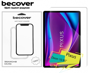 Защитное стекло Becover для Pixus Deon 10.95 Защитное стекло Becover для Pixus Deon 10.95
