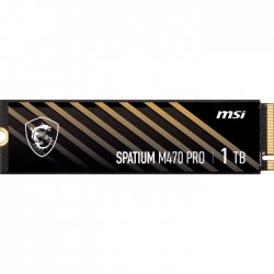 SSD MSI Spatium M470 Pro 1TB M.2 2280 NVMe PCIe 4.0 x4 3D NAND TLC (S78-440L0J0-P83)