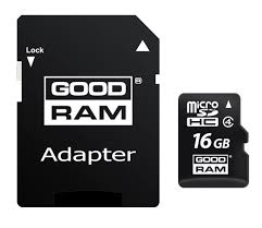 Карта памяти GOODRAM 16GB micro SD Class 4 micro + adapter (M40A-0160R11) Карта памяти GOODRAM 16GB micro SD Class 4 micro + adapter (M40A-0160R11)