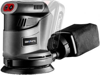 Аккумуляторная эксцентриковая шлифмашина Graphite Energy+ 18 В Li-Ion (58G014)