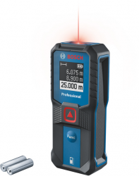 Лазерный дальномер Bosch Professional GLM 25-23 + 2 АКБ 1.5 V LR03 (0601072W00) Лазерный дальномер Bosch Professional GLM 25-23 + 2 АКБ 1.5 V LR03 (0601072W00)